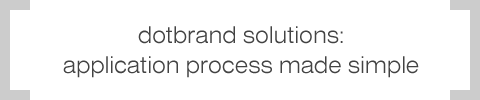 DotBrand Solutions: a complex application process made simple